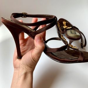 Cathy Jean Shoes - Cathy Jean Strappy Jewel High Heel Sandals Cathy Jean Shoes - Cathy Jean Strappy Jewel High Heel Sandals